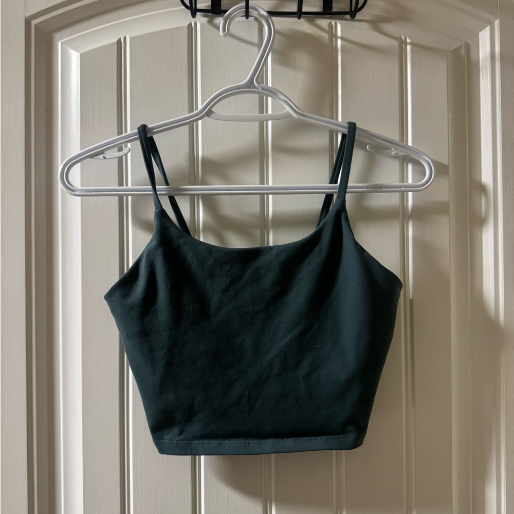 HALARA Green Women's Athletic Crop Top